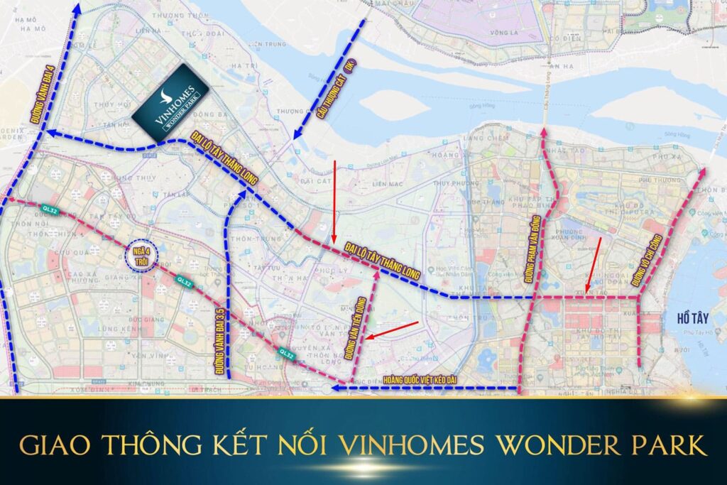 Vị trí Vinhomes Wonder Park